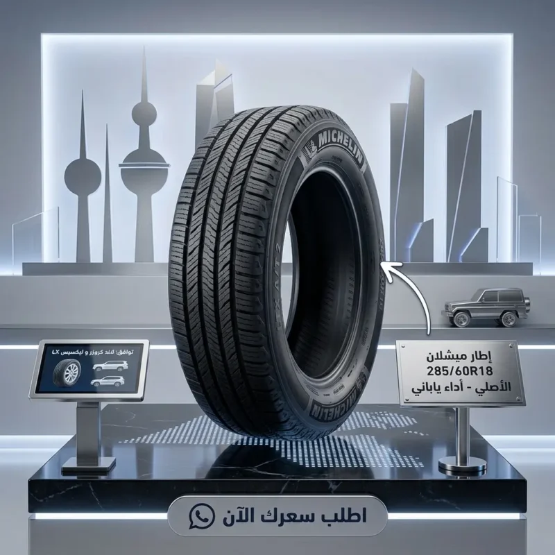 تاير ميشلان 285/60R18 لاندكروزر ولكزس LX