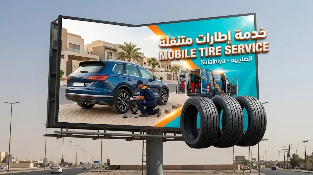 محل تواير الصليبية لتركيب إطارات سيارات العمل والجيب 4 محل تواير الصليبية من Tire Pro لبيع وتركيب الإطارات الجديدة مع خدمة تبديل التواير في موقع السيارة